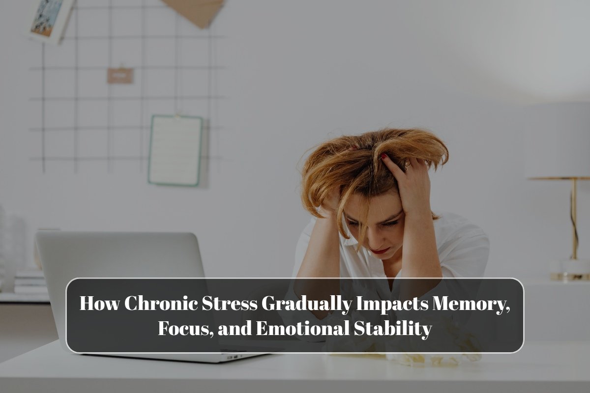 How Chronic Stress Gradually Impacts Memory, Focus, and Emotional Stability