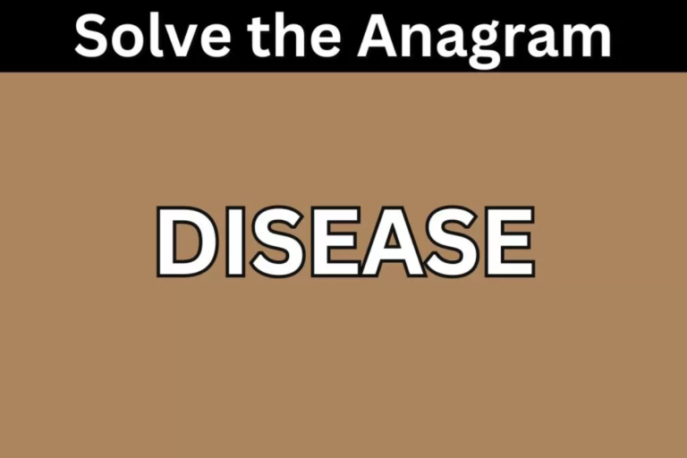 Word Puzzle Anyone can see the word “disease,” but you need to have a high IQ to find the hidden word within 5 seconds!