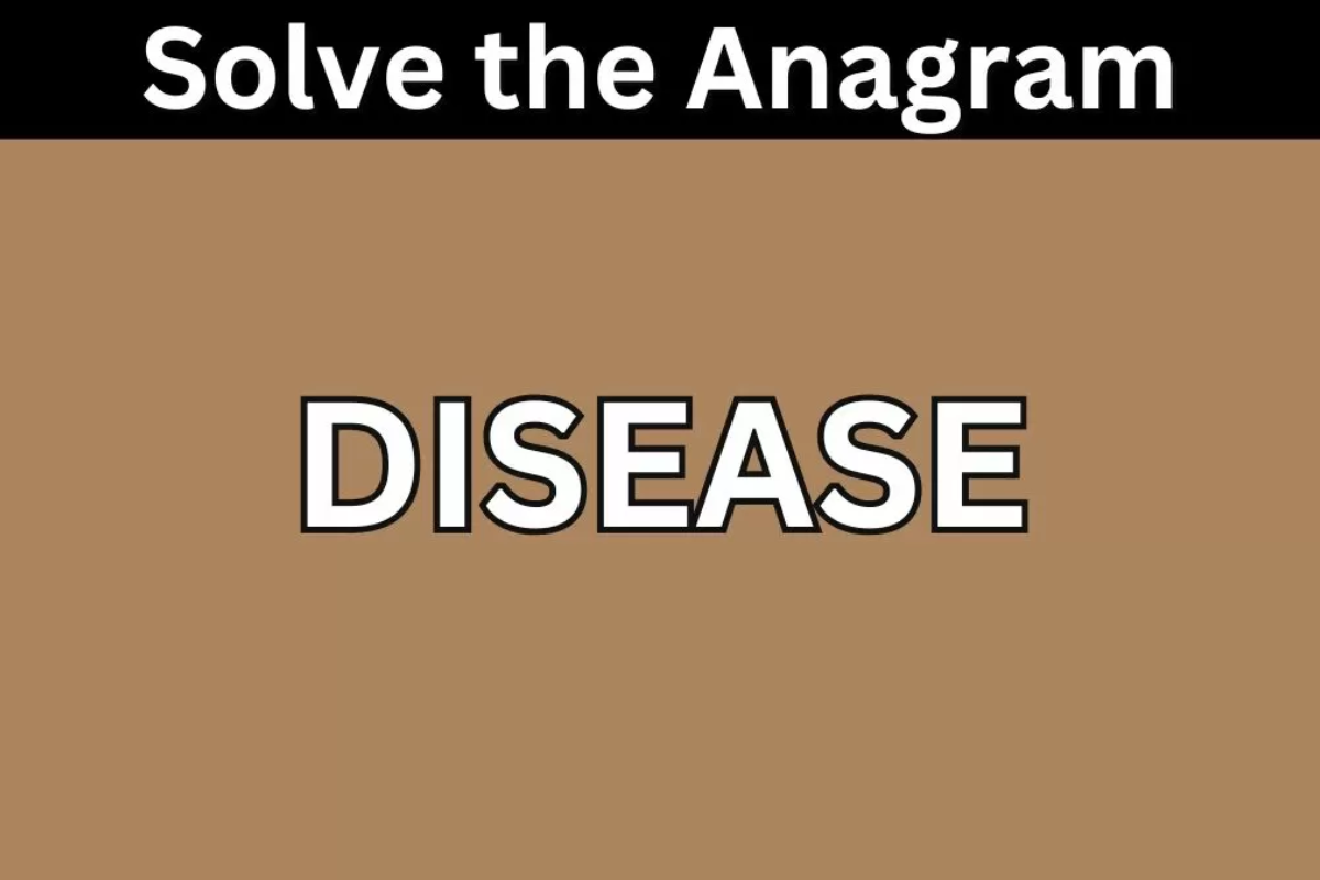 Word Puzzle Anyone can see the word “disease,” but you need to have a high IQ to find the hidden word within 5 seconds!